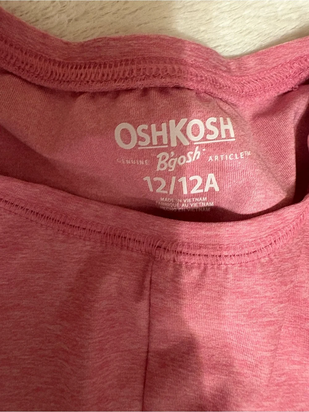 OshKosh B'gosh Girls Pink Long-Sleeve Set